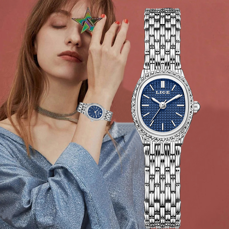 Fashion Women Watch - LIGE Fashion Luxury Quartz Woman Watch