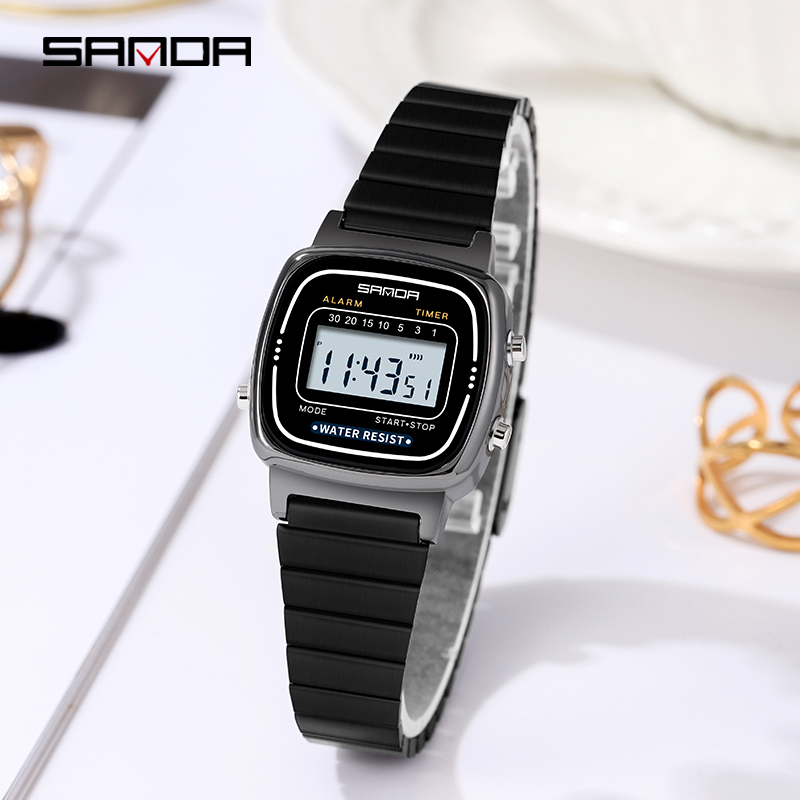 SANDA 6053 Electronic Watch Fa - огляд і ціна Women Fashion Zone