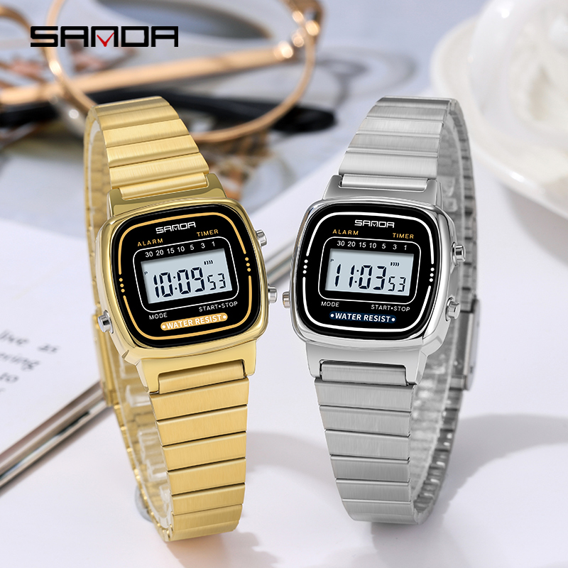 SANDA 6053 Electronic Watch Fa - огляд і ціна Women Fashion Zone