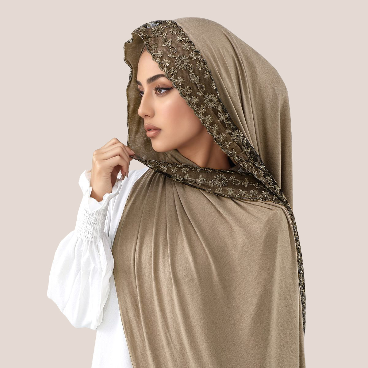 Lace Embroidery Cotton Jersey  - огляд і ціна Women'S Fashion Jersey