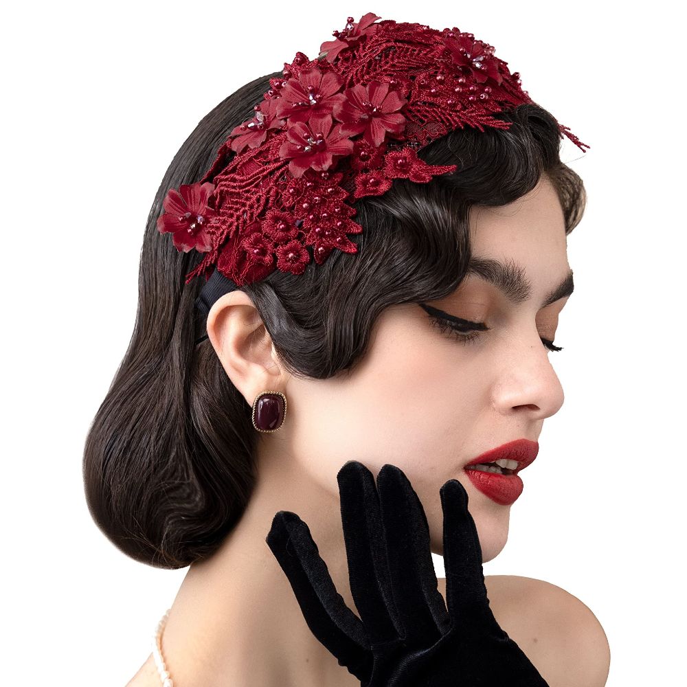 New Lace Fascinators Headband  - огляд і ціна Women'S Fashion Of The 50S
