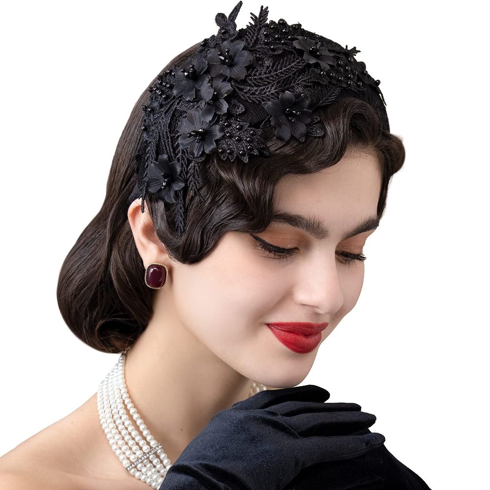 New Lace Fascinators Headband  - огляд і ціна Women'S Fashion Of The 50S