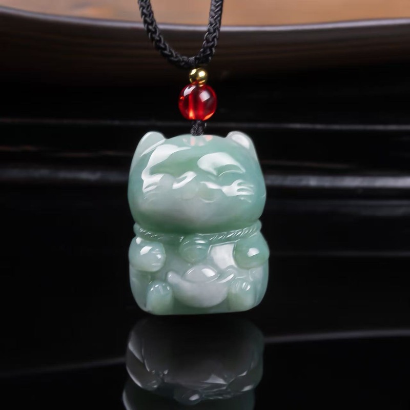 Natural Emerald Jade Lucky Cat - огляд і ціна Women Fashion Designer