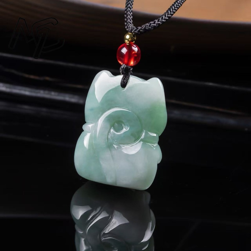 Natural Emerald Jade Lucky Cat - огляд і ціна Women Fashion Designer
