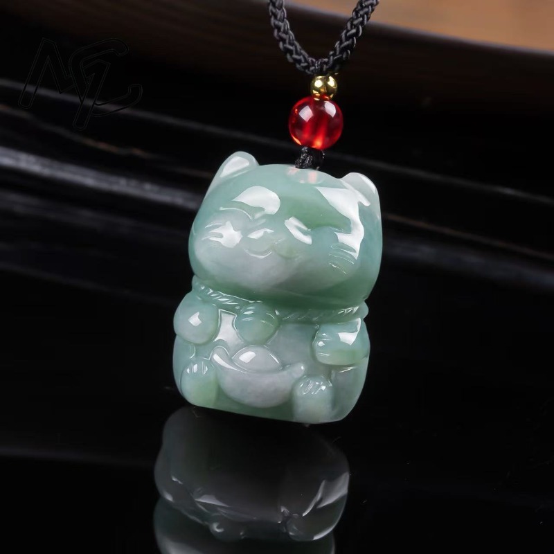 Natural Emerald Jade Lucky Cat - огляд і ціна Women Fashion Designer