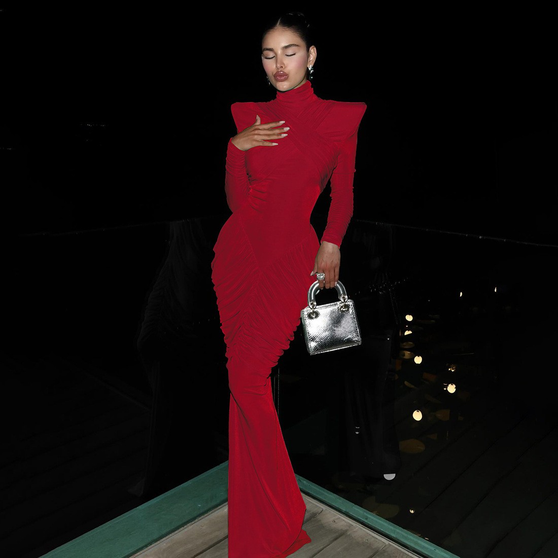Elegant Party Dress For Woman  - огляд і ціна Women'S Fashion Jersey