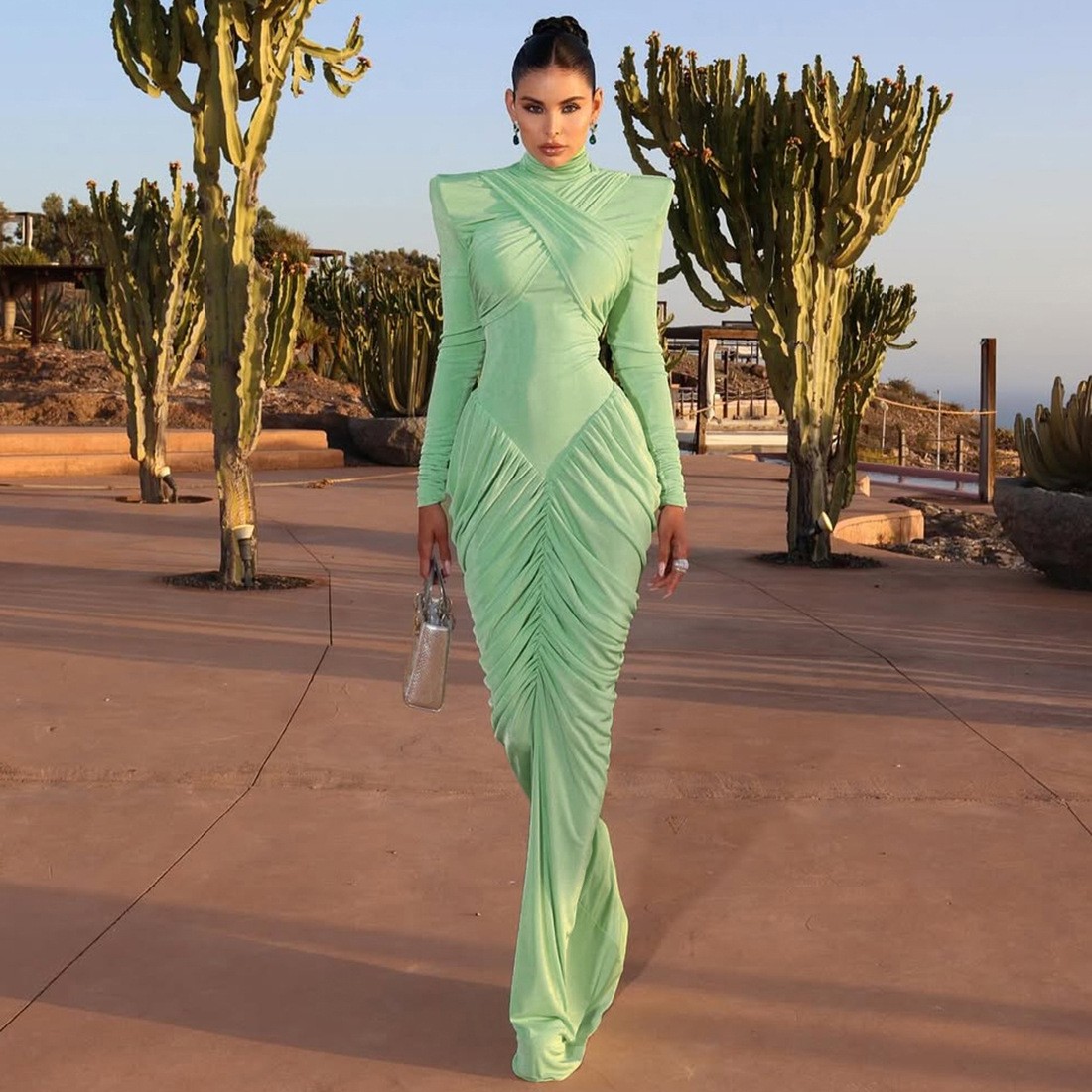 Elegant Party Dress For Woman  - огляд і ціна Women'S Fashion Jersey