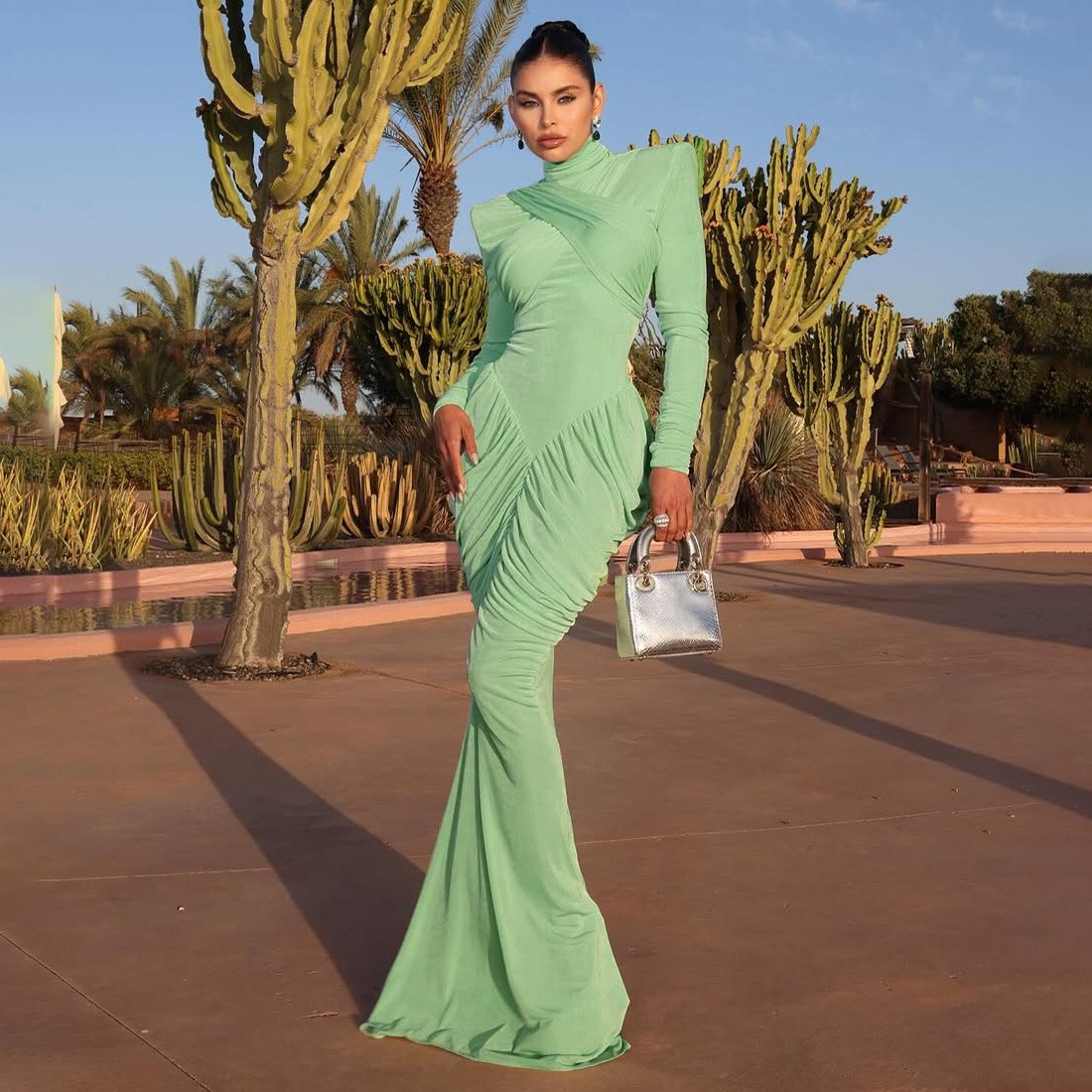 Elegant Party Dress For Woman  - огляд і ціна Women'S Fashion Jersey