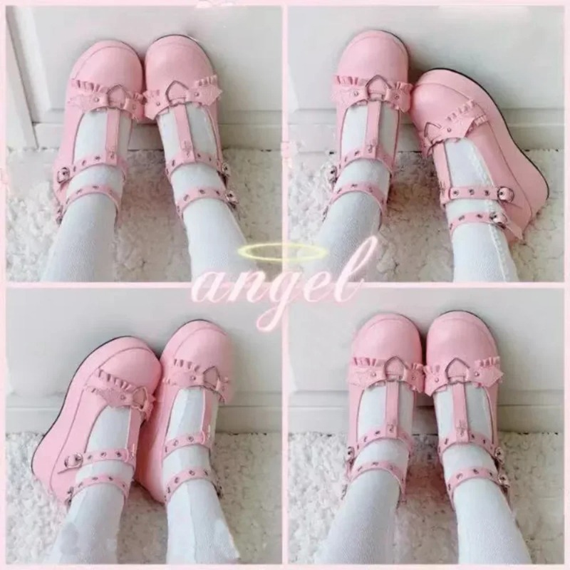 New Sweet Heart Buckle Wedges  - огляд і ціна Women'S Fashion Shoes