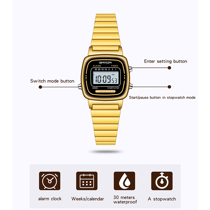 SANDA Women Golden Classic Qua - огляд і ціна Women Fashion Zone