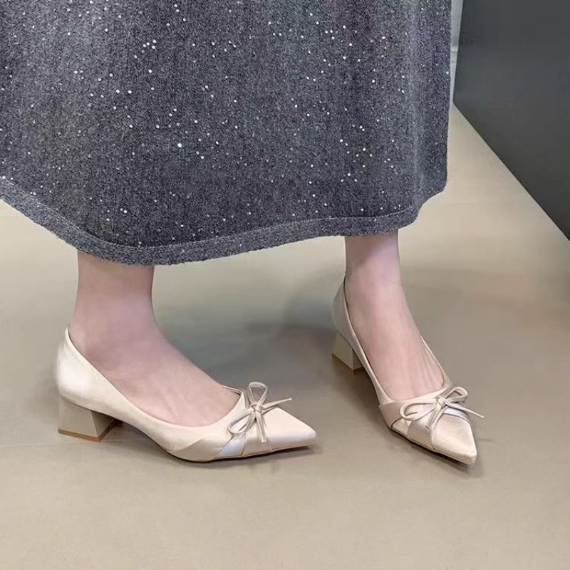 Retro Mid-length Single Shoes  - огляд і ціна Women'S Fashion Shoes