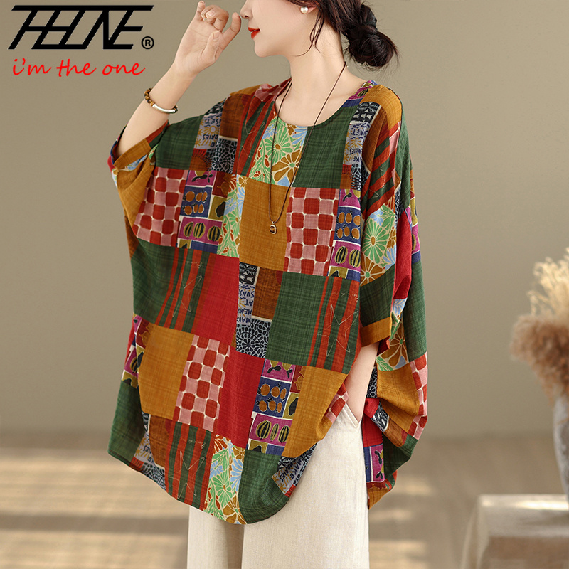 THHONE Women Shirts Print Loos - огляд і ціна Women'S Fashion Jersey