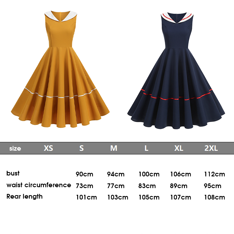 50s 60s Vintage Navy Style Dr - огляд і ціна Women'S Fashion Of The 50S