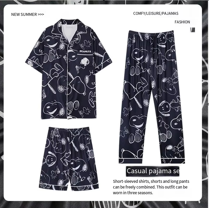2026 New Summer Cute Snoopy Co - огляд і ціна Women'S Fashion Pajamas