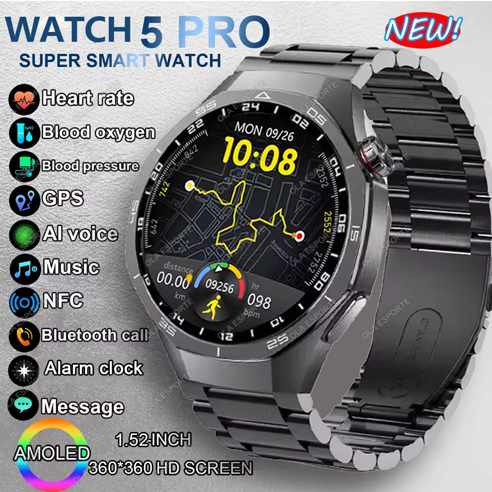 New Watch 5 Pro Smart Watch 1. - огляд і ціна Women Fashion Zone
