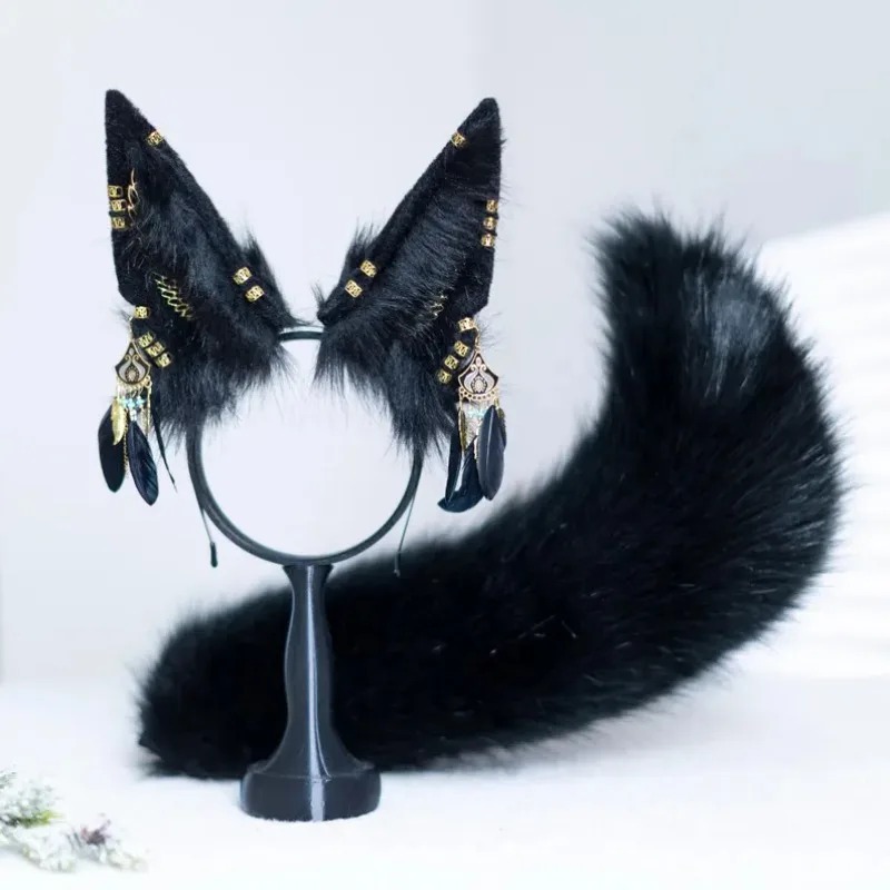 1SET LARP Cosplay Anime Ears & - огляд і ціна Women Fashion Egypt