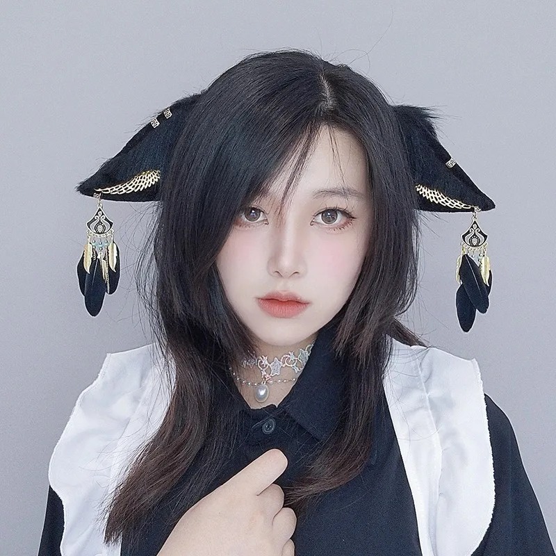 1SET LARP Cosplay Anime Ears & - огляд і ціна Women Fashion Egypt