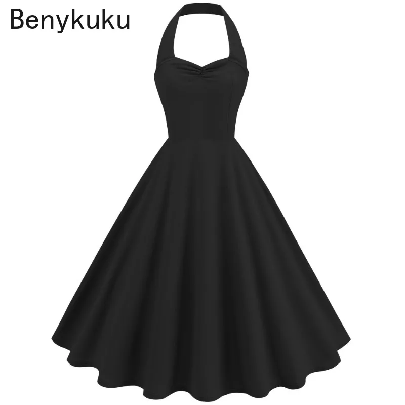 Solid Backless Pin Up 50s 60s  - огляд і ціна Women'S Fashion Of The 50S
