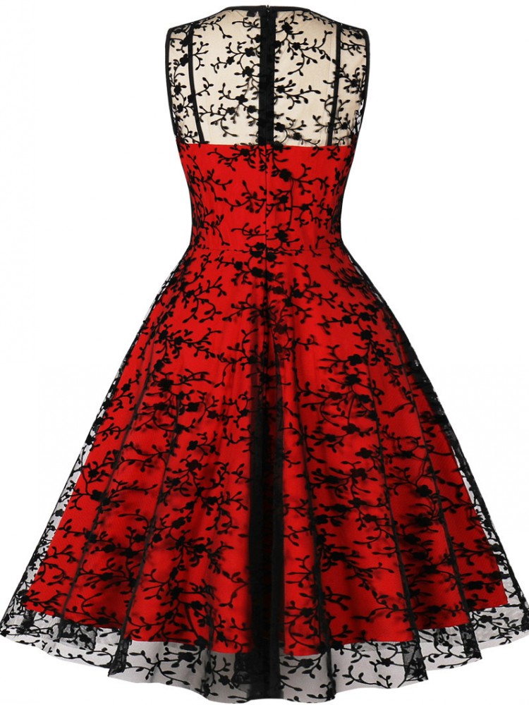 S-2XL Women Robe Pin Up Dress  - огляд і ціна Women'S Fashion Of The 50S