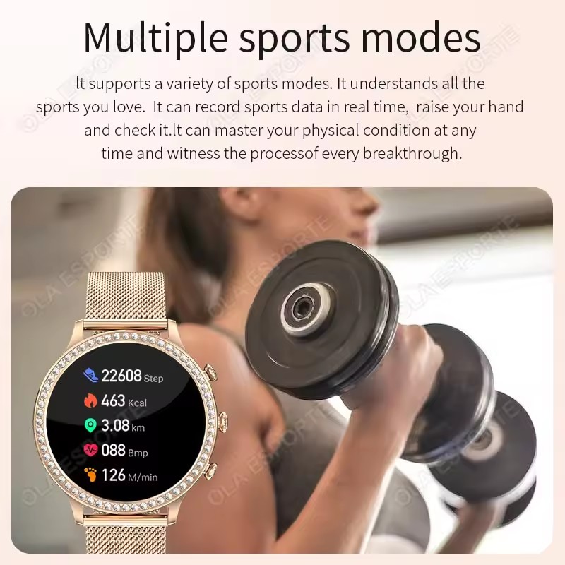 Elegant Ladies' Smartwatch Blu - огляд і ціна Women Fashion Zone