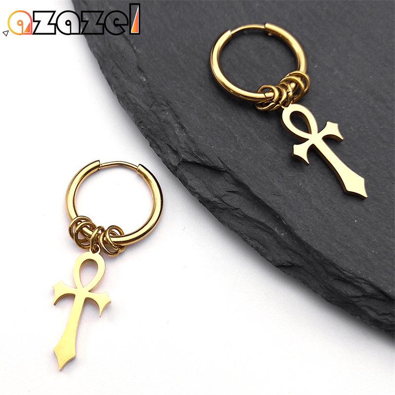 Egypt Ankh Cross Hoop Drop Dan - огляд і ціна Women Fashion Egypt